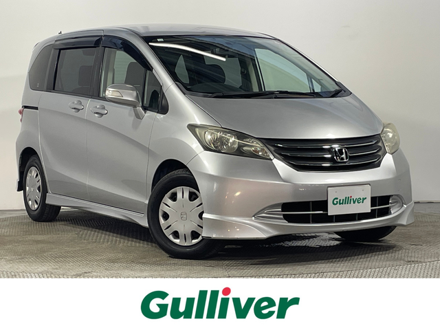 ホンダ フリード Gエアロ Lパッケージ 大阪府 2008(平20)年 3.5万km アラバスターシルバーメタリック 社外ナビ　ワンセグＴＶ　片側パワースライドドア　リモコンキー　ＥＴＣ　電格ミラー　オートライト　ＨＩＤヘッドライト