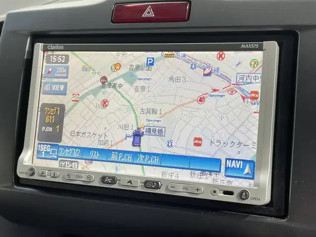 ホンダ フリード Gエアロ Lパッケージ 大阪府 2008(平20)年 3.5万km アラバスターシルバーメタリック 社外ナビ　ワンセグＴＶ　片側パワースライドドア　リモコンキー　ＥＴＣ　電格ミラー　オートライト　ＨＩＤヘッドライト