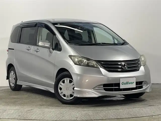 ホンダ フリード Gエアロ Lパッケージ 大阪府 2008(平20)年 3.5万km アラバスターシルバーメタリック 社外ナビ　ワンセグＴＶ　片側パワースライドドア　リモコンキー　ＥＴＣ　電格ミラー　オートライト　ＨＩＤヘッドライト