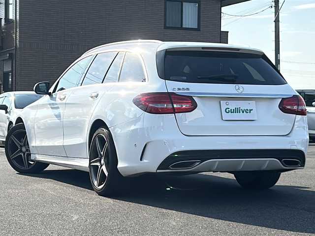 メルセデス・ベンツ Ｃ２００ ワゴン スポーツ 本革 茨城県 2016(平28)年 7.6万km ポーラホワイト 純正HDDナビ/(地デジTV・CD・DVD・BT)/追従型クルーズコントロール/本革レザーシート/パワーシート/シートヒーター/ETC/バックカメラ/オートライト/HIDヘッドライト/純正18inアルミホイール/フロアマット/スマートキー/スペアキー/取扱説明書/保証書