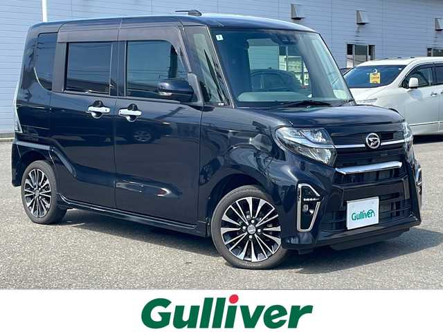 ダイハツ タント カスタム RS セレクション 秋田県 2020(令2)年 5.9万km パールブラック ワンオーナー/純正メモリーナビ/純正CD/DVD/Bluetooth/フルセグ/全方位カメラ/両側パワースライドドア/４WD/ETC/純正ドライブレコーダー/前席シートヒーター/前後コーナーセンサー/純正１５インチアルミ/スペアキー