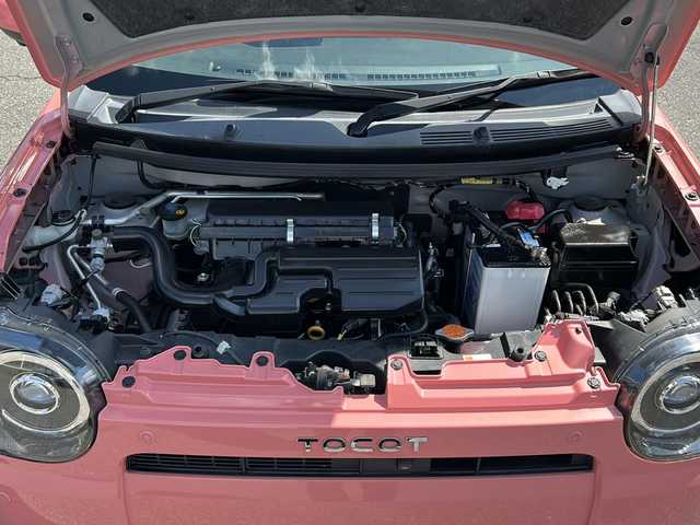 ダイハツ ミラ トコット G SA Ⅲ 愛知県 2019(平31)年 3.2万km ジューシーピンクM /禁煙車//純正ナビ・フルセグTV/　(NMZK-W69D2)//360°パノラマモニター//スマートアシスト3//衝突回避支援ブレーキ//車線逸脱警報//先行車発進お知らせ//オートハイビーム//コーナーセンサー//LEDオートライト//前席シートヒーター//ecoIDLE//プッシュスタート//電動格納ミラー//ISOFIX//ステアリングスイッチ//ヘッドライトレベライザー//純正フロアマット//ドアバイザー//取扱説明書/新車保証書//スペアキー×１