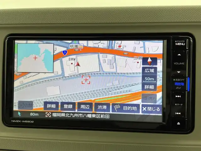 ダイハツ ミラ トコット G SA Ⅲ 福岡県 2019(平31)年 3.2万km ジューシーピンクM 純正ナビ／フルセグＴＶ　/アラウンドビューモニター　/コーナーセンサー　/衝突軽減ブレーキ　/横滑り防止装置　/アイドリングストップ　/シートヒーター　/プッシュスタート　/電動格納式ドアミラー　/レベライザー　/ＬＥＤヘッドライト