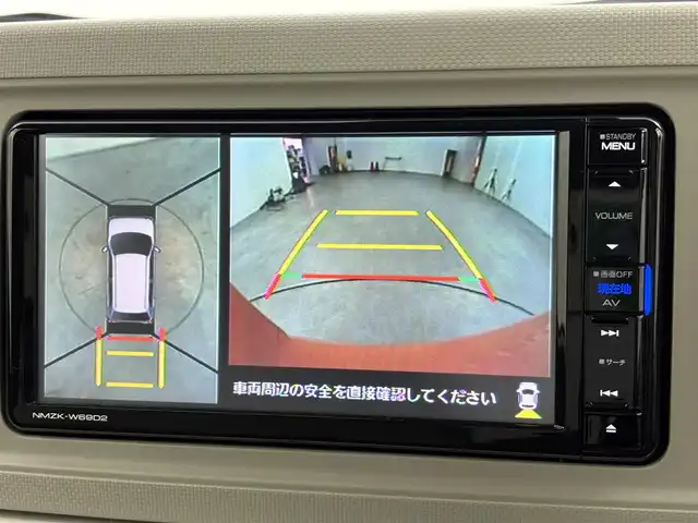 ダイハツ ミラ トコット G SA Ⅲ 福岡県 2019(平31)年 3.2万km ジューシーピンクM 純正ナビ／フルセグＴＶ　/アラウンドビューモニター　/コーナーセンサー　/衝突軽減ブレーキ　/横滑り防止装置　/アイドリングストップ　/シートヒーター　/プッシュスタート　/電動格納式ドアミラー　/レベライザー　/ＬＥＤヘッドライト