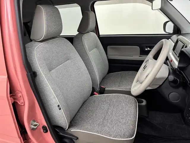 ダイハツ ミラ トコット G SA Ⅲ 福岡県 2019(平31)年 3.2万km ジューシーピンクM 純正ナビ／フルセグＴＶ　/アラウンドビューモニター　/コーナーセンサー　/衝突軽減ブレーキ　/横滑り防止装置　/アイドリングストップ　/シートヒーター　/プッシュスタート　/電動格納式ドアミラー　/レベライザー　/ＬＥＤヘッドライト