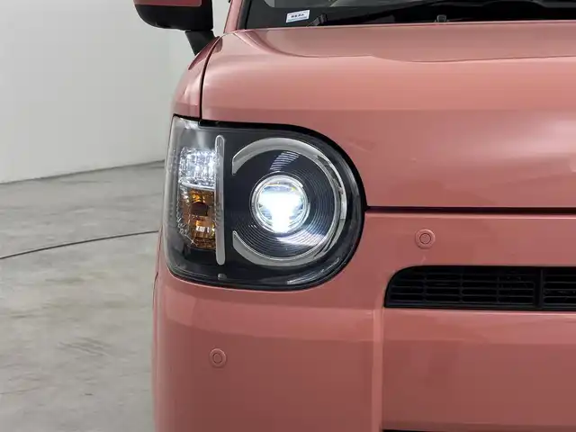 ダイハツ ミラ トコット G SA Ⅲ 福岡県 2019(平31)年 3.2万km ジューシーピンクM 純正ナビ／フルセグＴＶ　/アラウンドビューモニター　/コーナーセンサー　/衝突軽減ブレーキ　/横滑り防止装置　/アイドリングストップ　/シートヒーター　/プッシュスタート　/電動格納式ドアミラー　/レベライザー　/ＬＥＤヘッドライト