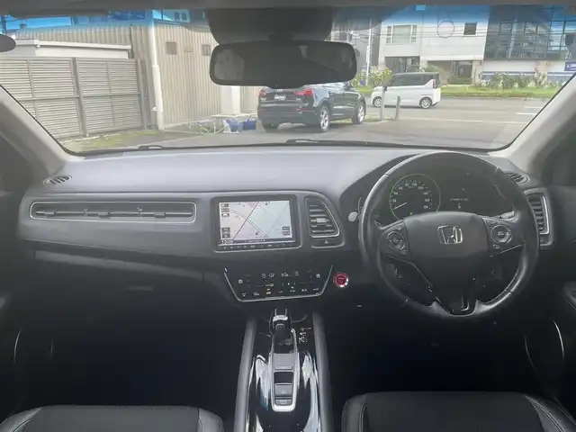 ホンダ ヴェゼル ハイブリッド Z ホンダセンシング 道央・札幌 2019(令1)年 3.6万km クリスタルブラックパール 純正メモリナビ/BT/USB/HDMI/DVD/コンフォートビューパッケージ/　・ヒーテッドドアミラー/　・フロントワイパーデアイサー/LEDヘッドライト/LEDフォグライト/Honda SENSING/ACC/ハーフレザーシート/シートヒーター