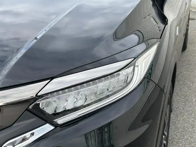 ホンダ ヴェゼル ハイブリッド Z ホンダセンシング 山形県 2019(令1)年 3.6万km クリスタルブラックパール 4WD/ホンダセンシング/レーダークルーズコントロール/衝突被害軽減ブレーキ/純正メモリナビ/BT/USB/HDMI/DVD/コンフォートビューパッケージ/　・ヒーテッドドアミラー/　・フロントワイパーデアイサー/LEDヘッドライト/LEDフォグライト/ハーフレザーシート/シートヒーター