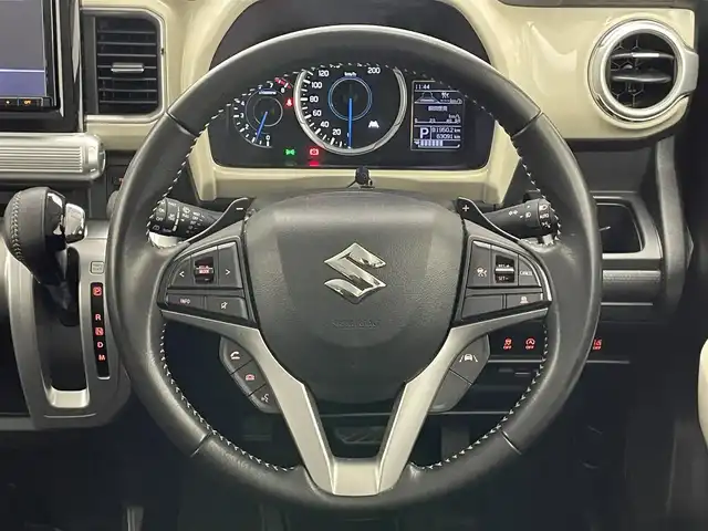 スズキ クロスビー HYBRID MZ 愛知県 2021(令3)年 6.3万km タフカーキパールメタリック 純正８型ナビ　シートヒーター　禁煙　全方位カメラ　フルセグ　ＤＶＤ　パドルシフト　追従クルコン　ＵＳＢ　ドラレコ　ＥＴＣ　衝突軽減　車線逸脱　ＬＥＤオートライト　フォグ　純正マット　Ｂｌｕｅｔｏｏｔｈ　純正１６型アルミ　プッシュスタート　スマートキー　パーキングセンサー