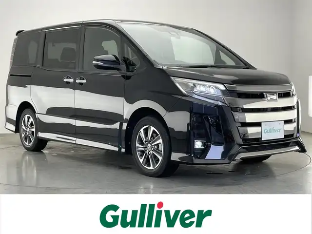 トヨタ ノア Si ダブルバイビーⅡ 愛知県 2020(令2)年 1.6万km ブラック 純正９型ナビ　フルセグＴＶ　純正１２．１型後席モニター　バックカメラ　両側パワスラ　前後ドラレコ　クルコン　セーフティセンス　衝突軽減装置　ＬＥＤオートライト　フォグランプ　コーナーセンサー　禁煙車
