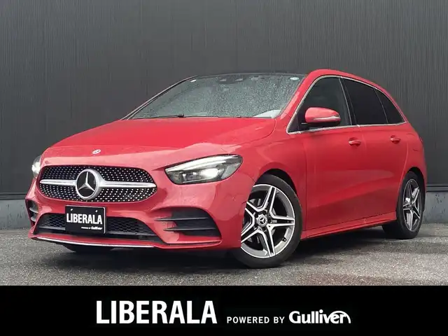 メルセデス・ベンツ Ｂ１８０ AMGライン 栃木県 2019(令1)年 3.8万km ジュピターレッド パノラマサンルーフ/ナビゲーションパッケージ/レーダーセーフティパッケージ/バックカメラ/純正ナビ/フルセグ /パワーシート/シートヒーター/ハーフレザー/電動リアゲート/ETC/LED/純正18インチAW/純正ドラレコ前後