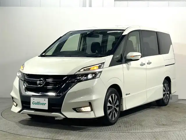 日産 セレナ ハイウェイスター プロパイロットED 大阪府 2016(平28)年 5.5万km ブリリアントホワイトパール ProPILOT 社外ナビ(フルセグ/DVD再生/Bluetooth) バックカメラ 後席モニター ETC 両側パワースライドドア 衝突軽減 レーダーC クリアランスソナー レーンアシスト ドラレコ