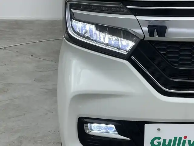 ホンダ Ｎ ＢＯＸ カスタム G L ターボ ホンダセンシング 群馬県 2018(平30)年 3.8万km プラチナホワイトパール 純正ＳＤナビ　フルセグＴＶ　バックカメラ　両側電動スライドドア　アダプティブクルーズコントロール　衝突被害軽減ブレーキ　パドルシフト　ＬＥＤオートライト　コーナーセンサー　スマートキー　ＥＴＣ