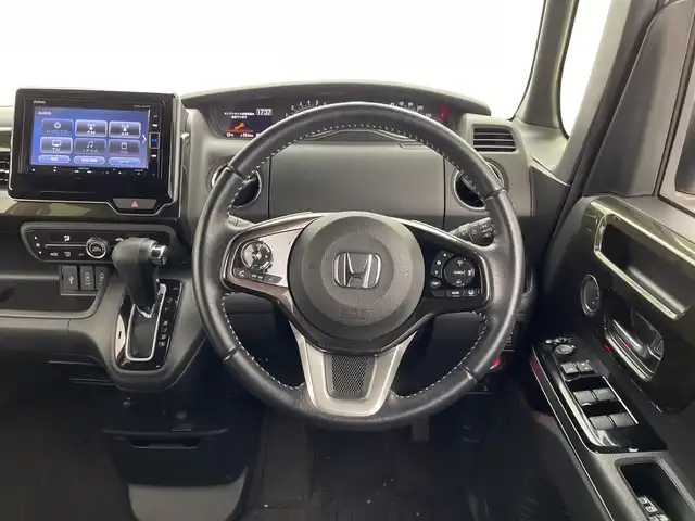 ホンダ Ｎ ＢＯＸ カスタム G L ターボ ホンダセンシング 群馬県 2018(平30)年 3.8万km プラチナホワイトパール 純正ＳＤナビ　フルセグＴＶ　バックカメラ　両側電動スライドドア　アダプティブクルーズコントロール　衝突被害軽減ブレーキ　パドルシフト　ＬＥＤオートライト　コーナーセンサー　スマートキー　ＥＴＣ