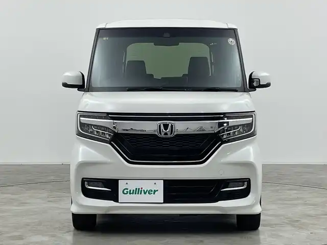 ホンダ Ｎ ＢＯＸ カスタム G L ターボ ホンダセンシング 群馬県 2018(平30)年 3.8万km プラチナホワイトパール 純正ＳＤナビ　フルセグＴＶ　バックカメラ　両側電動スライドドア　アダプティブクルーズコントロール　衝突被害軽減ブレーキ　パドルシフト　ＬＥＤオートライト　コーナーセンサー　スマートキー　ＥＴＣ
