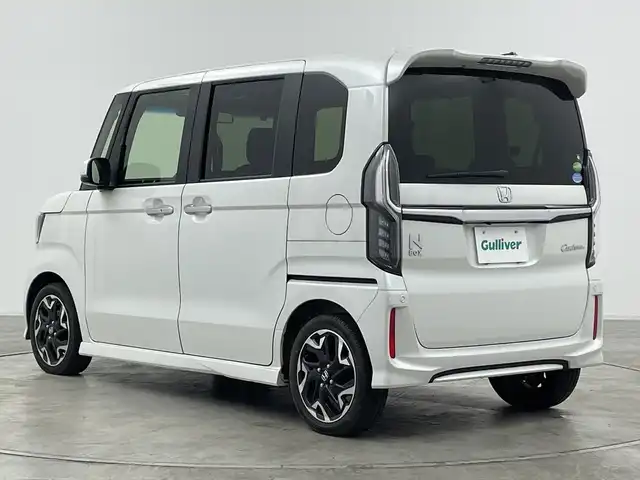 ホンダ Ｎ ＢＯＸ カスタム G L ターボ ホンダセンシング 群馬県 2018(平30)年 3.8万km プラチナホワイトパール 純正ＳＤナビ　フルセグＴＶ　バックカメラ　両側電動スライドドア　アダプティブクルーズコントロール　衝突被害軽減ブレーキ　パドルシフト　ＬＥＤオートライト　コーナーセンサー　スマートキー　ＥＴＣ