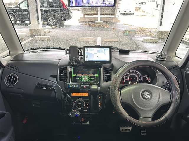 スズキ パレット ＳＷ XS 茨城県 2009(平21)年 8.9万km パールホワイト 社外メモリナビ/カロッツェリアスピーカー（CD・Bluetooth・AUX）/社外スピードメーター/ETC/デジタルインナーミラー/前後ドライブレコーダー/片側パワースライドドア/電動格納ミラー/スマートキー/エンジンスタートボタン/オートライト/盗難防止装置/記録簿