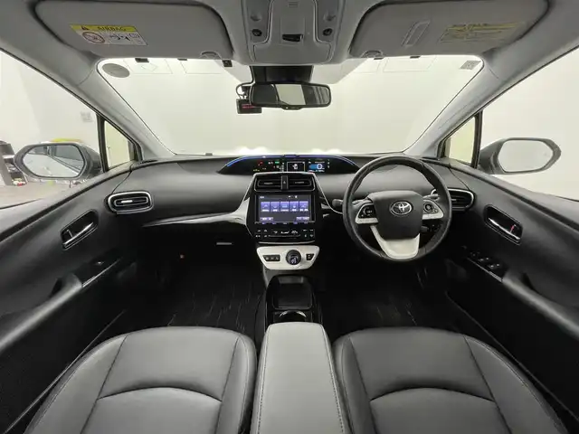 トヨタ プリウス A ツーリングセレクション 群馬県 2016(平28)年 2.1万km ホワイトパールクリスタルシャイン 禁煙車　純正ナビ　Bカメラ　BT　フルセグ　アドバンスドパーク　ACC　LKA　ビルトインETC　シートヒーター　オートマチックハイビーム　BSM　HUD　前後コーナーセンサー　前後ドライブレコーダー