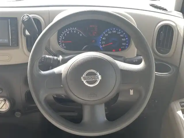 日産 キューブ 15X FOUR 兵庫県 2009(平21)年 18.2万km オーガニックオリーブ 社外メモリナビ/フルセグ/AM/FM/Bluetooth/CD/DVD/ETC/4WD/電動格納ミラー/AC/純正フロアマット/純正アルミホイール/リモコンキー