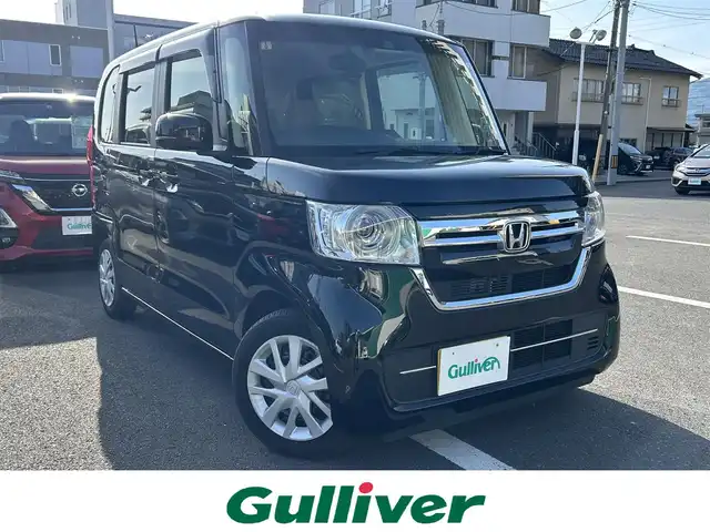 ホンダ Ｎ ＢＯＸ L ターボ 島根県 2023(令5)年 1万km クリスタルブラックパール 純正ナビ /Bluetoothオーディオ /バックカメラ /ビルトインETC /両側パワースライドドア /衝突軽減ブレーキ /レーンアシスト/シートヒーター /アダプティブクルーズコントロール /電子パーキングブレーキ/パドルシフト/リアサンシェード/純正LEDヘッドライト/純正フロアマット/ISOFIX