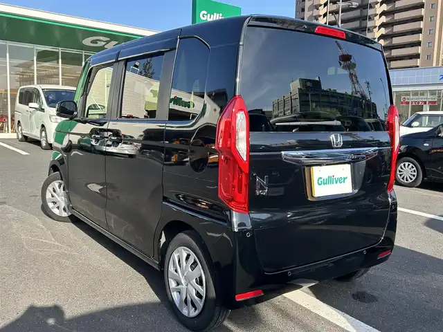 ホンダ Ｎ ＢＯＸ L ターボ 島根県 2023(令5)年 1万km クリスタルブラックパール 純正ナビ /Bluetoothオーディオ /バックカメラ /ビルトインETC /両側パワースライドドア /衝突軽減ブレーキ /レーンアシスト/シートヒーター /アダプティブクルーズコントロール /電子パーキングブレーキ/パドルシフト/リアサンシェード/純正LEDヘッドライト/純正フロアマット/ISOFIX