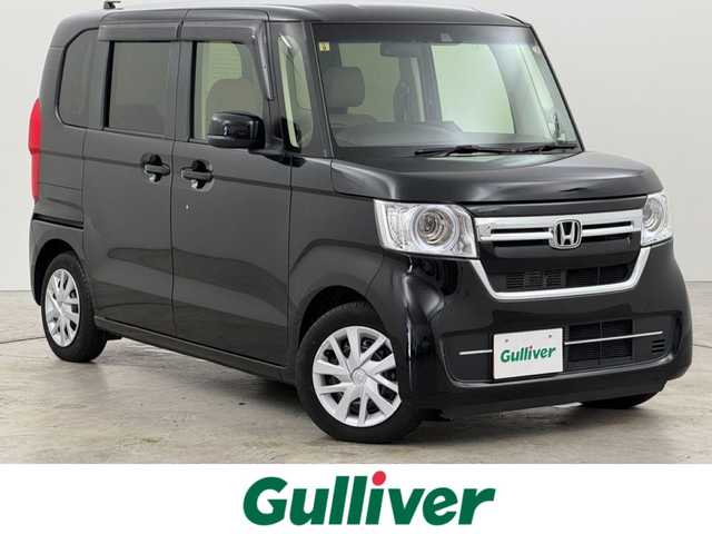 ホンダ Ｎ ＢＯＸ L ターボ 福岡県 2023(令5)年 1万km クリスタルブラックパール 純正ナビ　/バックカメラ　/ホンダセンシング　/コーナーセンサー　/盗難防止装置　/レーダークルコン　/両側パワースライドドア　/シートヒーター　/パドルシフト　/エコモード　/オートライト　/ＥＴＣ　/純正フロアマット