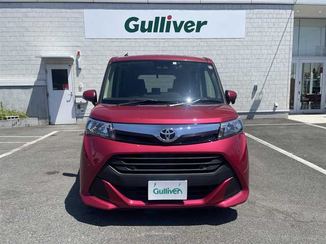 トヨタ タンク G 神奈川県 2019(令1)年 3.9万km ワイン 両側電動スライドドア/純正ナビ（NSZT-Y68T）/・DVD、Bluetooth、MSV/・バックカメラ/・フルセグTV/スマアシIII/・衝突回避支援ブレーキ/・前後ご発進抑制制御機能/・車線逸脱警報機能/・オートハイビーム/クルーズコントロール/ビルトイン２．０ETC/レザー調シートカバー/フロアマット/オートライト/横滑り防止装置/スマートキーX2/前後ドライブレコーダー/新車時手帳、取説