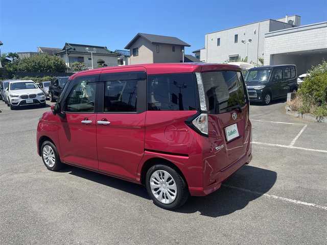 トヨタ タンク G 神奈川県 2019(令1)年 3.9万km ワイン 両側電動スライドドア/純正ナビ（NSZT-Y68T）/・DVD、Bluetooth、MSV/・バックカメラ/・フルセグTV/スマアシIII/・衝突回避支援ブレーキ/・前後ご発進抑制制御機能/・車線逸脱警報機能/・オートハイビーム/クルーズコントロール/ビルトイン２．０ETC/レザー調シートカバー/フロアマット/オートライト/横滑り防止装置/スマートキーX2/前後ドライブレコーダー/新車時手帳、取説