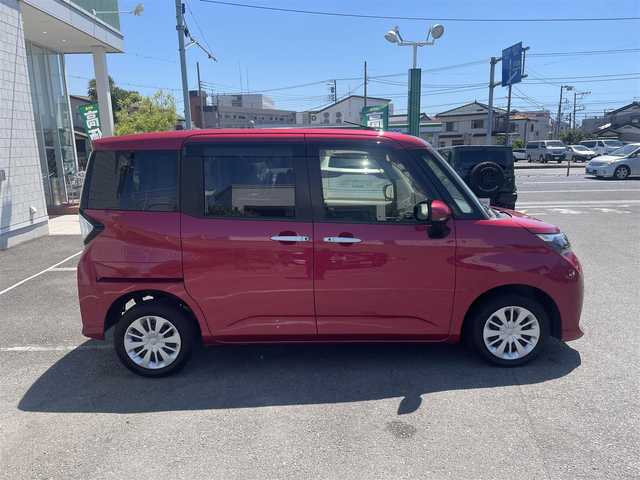 トヨタ タンク G 神奈川県 2019(令1)年 3.9万km ワイン 両側電動スライドドア/純正ナビ（NSZT-Y68T）/・DVD、Bluetooth、MSV/・バックカメラ/・フルセグTV/スマアシIII/・衝突回避支援ブレーキ/・前後ご発進抑制制御機能/・車線逸脱警報機能/・オートハイビーム/クルーズコントロール/ビルトイン２．０ETC/レザー調シートカバー/フロアマット/オートライト/横滑り防止装置/スマートキーX2/前後ドライブレコーダー/新車時手帳、取説