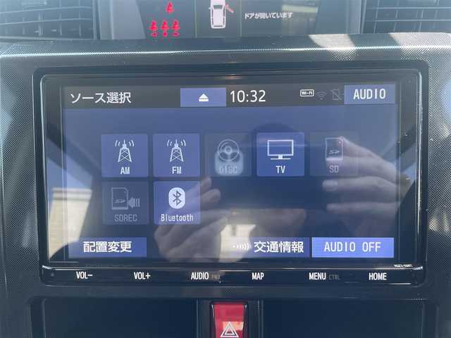 トヨタ タンク G 神奈川県 2019(令1)年 3.9万km ワイン 両側電動スライドドア/純正ナビ（NSZT-Y68T）/・DVD、Bluetooth、MSV/・バックカメラ/・フルセグTV/スマアシIII/・衝突回避支援ブレーキ/・前後ご発進抑制制御機能/・車線逸脱警報機能/・オートハイビーム/クルーズコントロール/ビルトイン２．０ETC/レザー調シートカバー/フロアマット/オートライト/横滑り防止装置/スマートキーX2/前後ドライブレコーダー/新車時手帳、取説