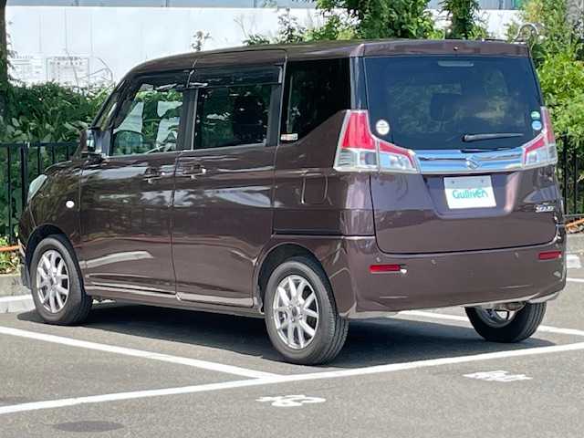 スズキ ソリオ G 宮城県 2020(令2)年 4.3万km クラッシーブラウンM スズキ純正オーディオ/・Bluetooth/・CD/・AM/FM/・USB、IPOD/アンドロイド接続/片側パワースライド/追従式クルーズコントロール/コーナーセンサー/レーンキープ/シートヒーター/純正ビルドインETC/純正フロアマット/ドアバイザー/スマートキー/プッシュスタート/横滑り防止装置/盗難防止装置/オートライト