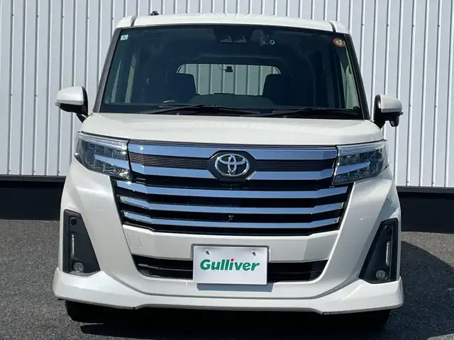 トヨタ ルーミー カスタムG 千葉県 2022(令4)年 5.3万km パールホワイトⅢ 純正メモリナビ/(BT/CD/DVD/フルセグTV)/全周囲カメラ/ドライブレコーダー/衝突被害軽減システム/車線逸脱警報/クルーズコントロール/禁煙車/踏み間違え防止装置/両側パワースライドドア/横滑り防止装置/ETC2.0/アイドリングストップ/LEDヘッドライト/フォグランプ/オートライト/ウィンカーミラー/電動格納ミラー/純正14インチAW/シートリフター/プッシュスタート/スマートキー/フロアマット/ドアバイザー/スペアキー/取扱説明書/保証書