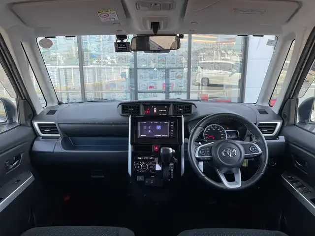 トヨタ ルーミー カスタムG 千葉県 2022(令4)年 5.3万km パールホワイトⅢ 純正メモリナビ/(BT/CD/DVD/フルセグTV)/全周囲カメラ/ドライブレコーダー/衝突被害軽減システム/車線逸脱警報/クルーズコントロール/禁煙車/踏み間違え防止装置/両側パワースライドドア/横滑り防止装置/ETC2.0/アイドリングストップ/LEDヘッドライト/フォグランプ/オートライト/ウィンカーミラー/電動格納ミラー/純正14インチAW/シートリフター/プッシュスタート/スマートキー/フロアマット/ドアバイザー/スペアキー/取扱説明書/保証書
