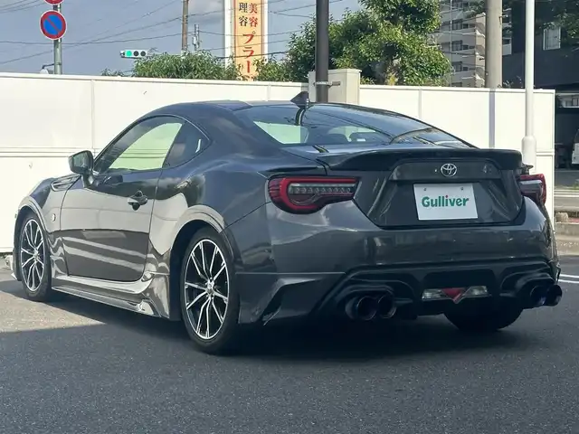 トヨタ ８６ GT リミテッド 岐阜県 2019(令1)年 5.4万km マグネタイトグレーメタリック TEIN足回り/TRDエアロ/BLITZエアークリーナー/スポーツマフラー/プッシュスタート/クルーズコントロール/純正ナビ NSZT-W68T/ETC/前後ドライブレコーダー DRV-MR575C/ハーフレザーシート/シートヒーター/HIDヘッドライト/オートライト