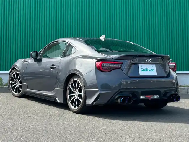 トヨタ ８６ GT リミテッド 宮城県 2019(令1)年 5.4万km マグネタイトグレーメタリック TEIN足回り/TRDエアロ/BLITZエアークリーナー/スポーツマフラー/プッシュスタート/クルーズコントロール/純正ナビ NSZT-W68T/ETC/前後ドライブレコーダー DRV-MR575C/ハーフレザーシート/シートヒーター/HIDヘッドライト/オートライト