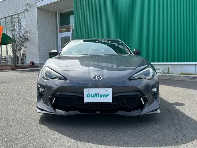 トヨタ ８６ GT リミテッド 宮城県 2019(令1)年 5.4万km マグネタイトグレーメタリック TEIN足回り/TRDエアロ/BLITZエアークリーナー/スポーツマフラー/プッシュスタート/クルーズコントロール/純正ナビ NSZT-W68T/ETC/前後ドライブレコーダー DRV-MR575C/ハーフレザーシート/シートヒーター/HIDヘッドライト/オートライト