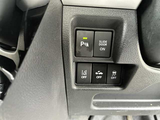 スズキ スペーシア カスタム HYBRID GS 熊本県 2018(平30)年 3.2万km ブルーイッシュブラックパール3 社外メモリナビ(NR-MZ077)/【フルセグTV/SD/CD/DVD/Bluetooth】/片側パワースライドドア/衝突被害軽減システム/レーンキープアシスト/シートヒーター(D席)/オートLEDライト/オートマチックハイビーム/ETC/ドライブレコーダー(CSD-570FH)/アイドリングストップ/横滑り防止装置/盗難防止装置/プッシュスタート/スマートキー/スペアキー/ベンチシート/取扱説明書/保証書