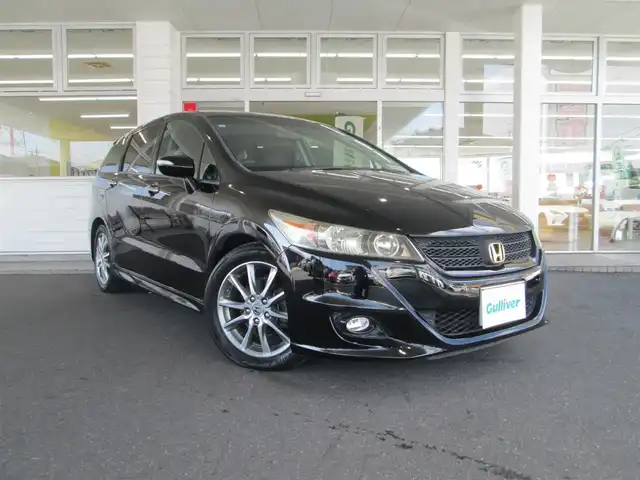 ホンダ ストリーム RST 千葉県 2009(平21)年 7.7万km クリスタルブラックパール ワンオーナー/社外HDDナビ、フルセグTV/社外オーディオ【CD/DVD/BT/MSV】/バックカメラ/パドルシフト/ハーフレザーシート/HIDヘッドライト/フォグランプ/オートライト/純正ETC/純正17インチアルミホイール/新車整備手帳/取扱説明書/車検記録簿あり/[H24.26.28.30/R2.4.6]/スペアキー(1本)