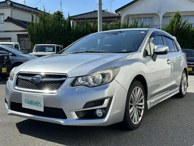 スバル インプレッサ スポーツ 2．0i－S アイサイト 山形県 2015(平27)年 11.3万km アイスシルバーメタリック ４WD/純正ナビ/フルセグTV/FM/AM/Bluetooth/アイドリングストップ/クルーズコントロール/パドルシフト/衝突軽減ブレーキ/逸脱防止装置/バックカメラ/ドライブレコーダー/純正マット/純正バイザー/ETC/AUTOライト/冬タイヤ積載/リモコンキー