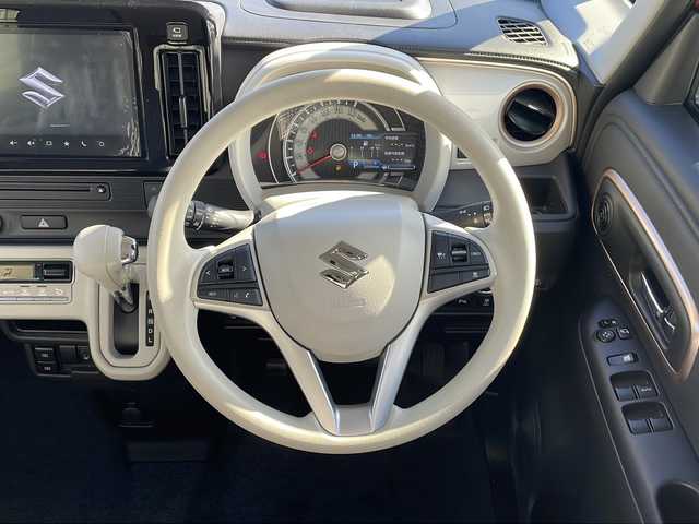 スズキ ワゴンＲ スマイル HYBRID X 三重県 2021(令3)年 2.3万km コーラルオレンジメタリック/アーバンブラウン2トーン 禁煙/純正9型ナビ/全方位カメラ/両側パワースライドドア/HUD/レーンキープアシスト/レーダークルーズコントロール/プリクラッシュ/シートヒーター/ステアリングスイッチ/LEDヘッドライト/オートライト/ステアリングスイッチ/スペアキー/保証書/取扱説明書