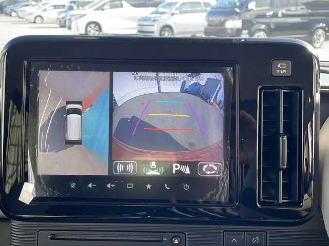 スズキ ワゴンＲ スマイル HYBRID X 三重県 2021(令3)年 2.3万km コーラルオレンジメタリック/アーバンブラウン2トーン 禁煙/純正9型ナビ/全方位カメラ/両側パワースライドドア/HUD/レーンキープアシスト/レーダークルーズコントロール/プリクラッシュ/シートヒーター/ステアリングスイッチ/LEDヘッドライト/オートライト/ステアリングスイッチ/スペアキー/保証書/取扱説明書