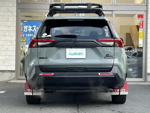 トヨタ ＲＡＶ４ アドベンチャー 岩手県 2022(令4)年 2.6万km アーバンカーキ ４WD/ワンオーナー/純正ナビ/FM/AM/フルセグ/Bluetooth/クルーズコントロール/全周囲バックカメラ/車線逸脱防止/衝突軽減ブレーキ/電動パーキングブレーキ/横滑り防止装置/ルーフレール/シートヒーター/エアーシート/ハンドルヒーター/パワーシート/USB端子/LEDライト/フォグランプ/AUTOライト/オートミラー/純正バイザー/スペアキー/スマートキー×2/純正エンジンスターター/ETC/保証書　取説