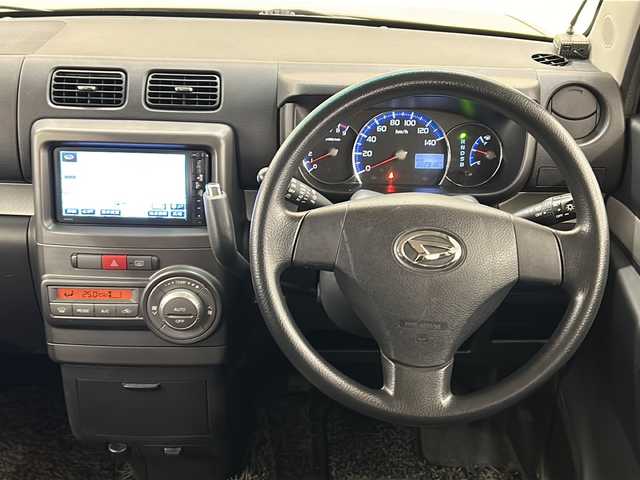 ダイハツ ムーヴ コンテ カスタム X 道央・札幌 2012(平24)年 10.3万km ブラックマイカメタリック /4WD//純正メモリナビ//純正フルセグテレビ//純正フロアマット//バックカメラ//アイドリングストップ//ETC//社外製アルミホイールスタッドレスタイヤ