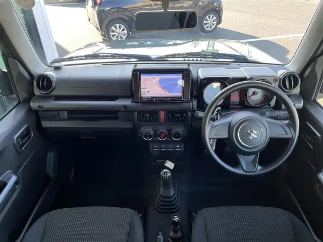 スズキ ジムニー XL 島根県 2022(令4)年 1万km ジャングルグリーン 登録時走行距離10011km/ワンオーナー/社外メモリナビ/　（Bluetooth・AM・FM・USB）/ダウンヒルアシストコントロール/前席シートヒーター/アイドリングストップ/電動格納ミラー/スマートキー×2/ETC/保証書/取扱説明書