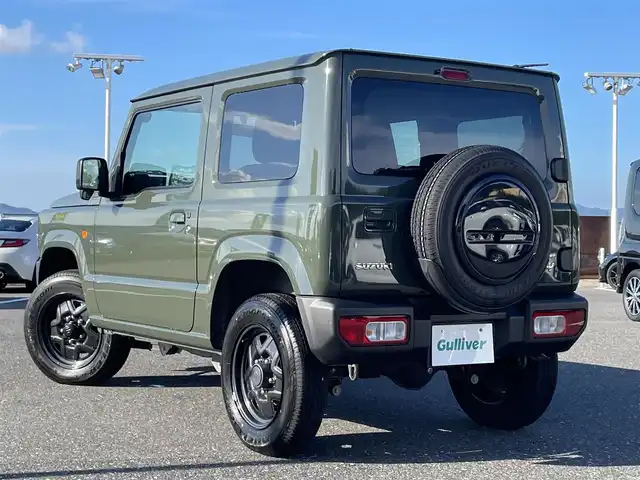 スズキ ジムニー XL 島根県 2022(令4)年 1万km ジャングルグリーン 登録時走行距離10011km/ワンオーナー/社外メモリナビ/　（Bluetooth・AM・FM・USB）/ダウンヒルアシストコントロール/前席シートヒーター/アイドリングストップ/電動格納ミラー/スマートキー×2/ETC/保証書/取扱説明書