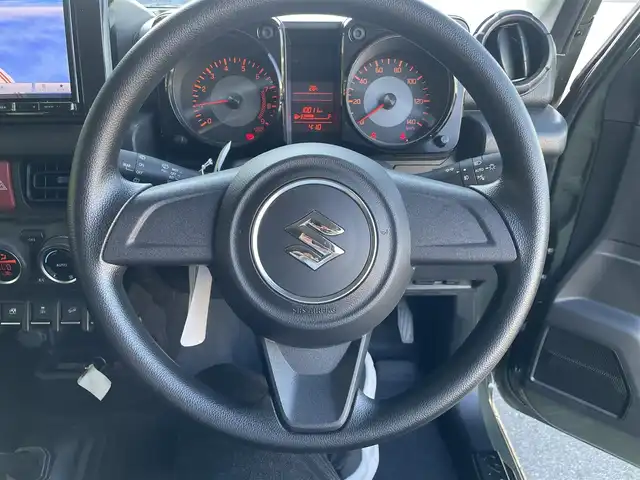 スズキ ジムニー XL 島根県 2022(令4)年 1万km ジャングルグリーン 登録時走行距離10011km/ワンオーナー/社外メモリナビ/　（Bluetooth・AM・FM・USB）/ダウンヒルアシストコントロール/前席シートヒーター/アイドリングストップ/電動格納ミラー/スマートキー×2/ETC/保証書/取扱説明書