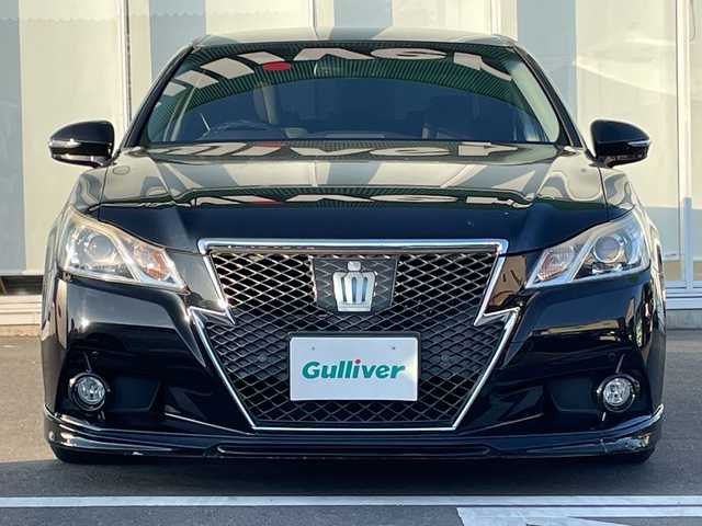 トヨタ クラウン ハイブリッド アスリートS 神奈川県 2013(平25)年 8.2万km 黒 純正HDDナビ/Bluetooth/CD/DVD/バックカメラ/追従式クルーズコントロール/前席パワーシート/前席シートヒーター/ステアリングヒーター/クリアランスソナー/ドアミラーヒーター/純正フロアマット/kranzeホイール/フォグランプ/電動格納ミラー/ドアバイザー/ETC/盗難防止装置/衝突被害軽減システム