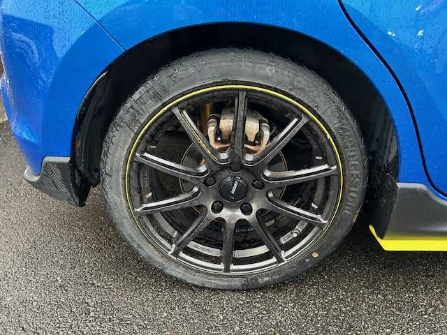 スズキ スイフト スポーツ 静岡県 2019(令1)年 3.7万km スピーディーブルーM ワンオーナー/6速マニュアルターボ/Sport専用 フロントシート［Sportロゴ入り］/Sport専用 バンパー＆グリル/Sport専用 サイドアンダースポイラー/RAYS17inAW/HKSマフラー/純正ナビ（CD/DVD/Bluetooth/フルセグTV）/クルーズコントロール/LEDヘッドライト/オートライト/ステアリングリモコン/スマートキー/スペアキー１/プッシュスタート/保証証/取扱説明書