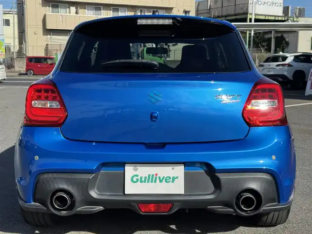 スズキ スイフト スポーツ 千葉県 2019(令1)年 3.7万km スピーディーブルーM ワンオーナー/6速マニュアルターボ/ATS　LSD装着車/RRP SUPER ROM ECU/HKS車高調【HIPERMAXGT MAXIV】/リアロールバー/Sport専用 フロントシート［Sportロゴ入り］/Sport専用 バンパー＆グリル/Sport専用 サイドアンダースポイラー/RAYS17inAW/HKSマフラー/純正ナビ/フルセグTV/Bluetooth/クルーズコントロール/LEDヘッドライト/オートライト/ステアリングリモコン/スマートキー/スペアキー１/プッシュスタート/保証証/取扱説明書