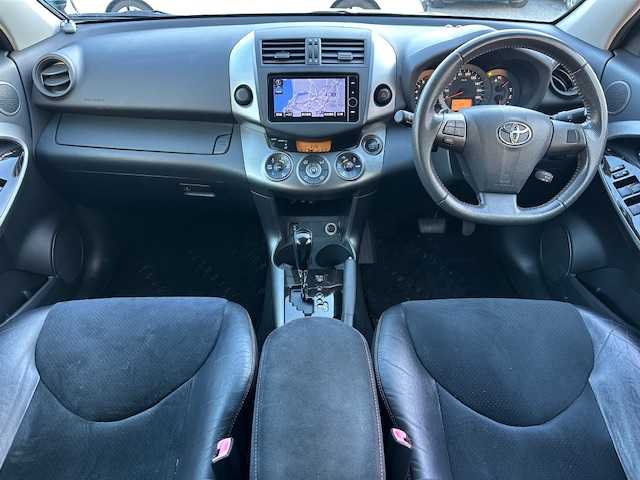 トヨタ ヴァンガード 240S Sパック アルカンターラ 茨城県 2012(平24)年 10.7万km グレイッシュブルーマイカメタリック 純正SDナビ/フルセグTV/Bluetooth/AM／FM/バックカメラ/ETC/クルーズコントロール/ダウンアシストコントロール/パドルシフト/シガーソケット/電格ミラー/オートライト/フォグランプ/カーテンエアバック/純正フロアマット/純正18インチアルミ付夏タイヤ/エンジンスタートボタン/スマートキー/ドアバイザー